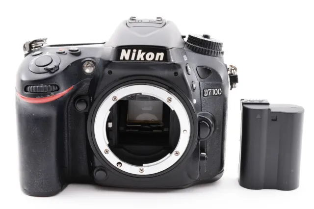 Nikon D7100 24.1 MP Digital SLR Camera w/battery  from Japan [Excellent++]