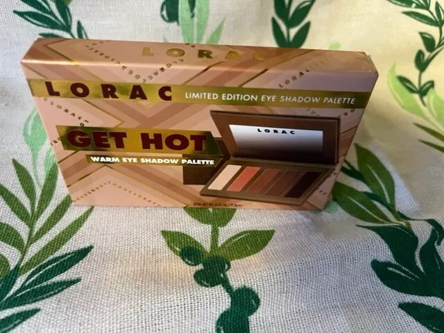 Lorac Get Hot Warm Eye Shadow Palette Limited Edition new in box