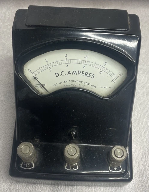 The Welch Scientific Co.~DC Amperes ~