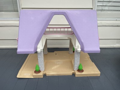 little tikes dollhouse purple roof