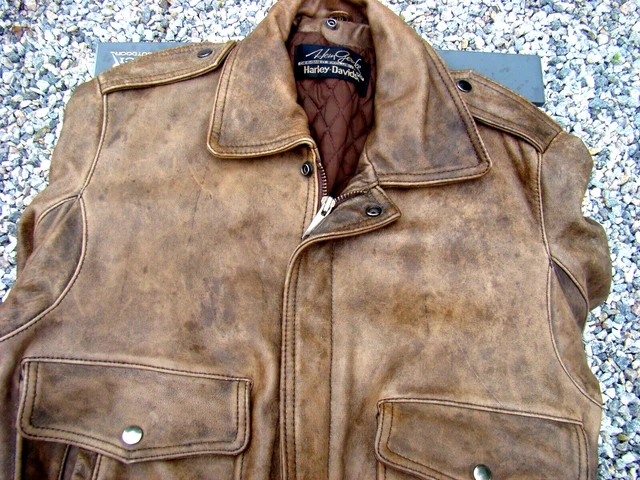 Vintage “Hein Gericke” HARLEY DAVIDSON Bomber style Leather Jacket Size 36