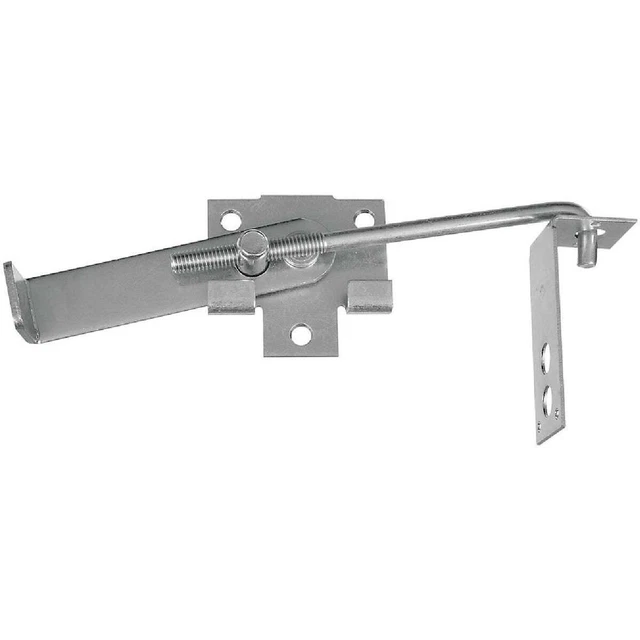 National 1264 Zinc-Plated 7 In. Steel Barn Door Latch N161760 National N161760