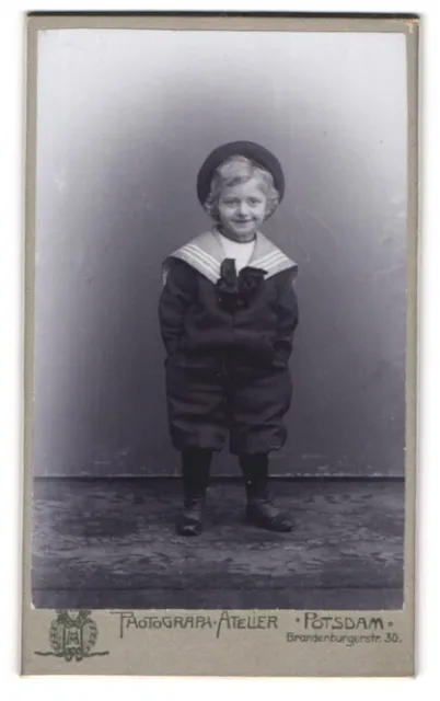 Photography Photograph. Atelier, Potsdam, Brandenburgerstr. 30, Little Boy in