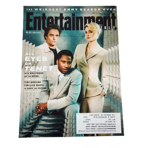 Entertainment Weekly Robert Pattinson Tenet July 2020 Magazine