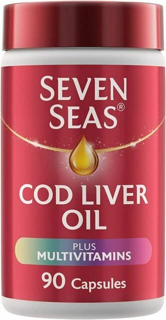 SEVEN SEAS COD Liver Oil and Multi Vitamins 90 Capsules £13.19 ...