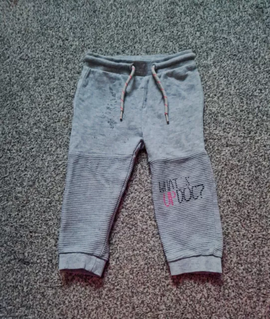 Looney Tunes Baby Junge graue Joggerhose Jogginghose 18-24 Monate 2