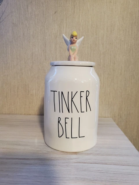 Brand New Rae Dunn Disney Tinkerbell Canister/Cookie Jar