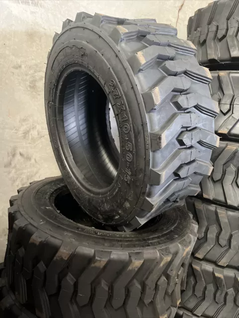 SKID STEER TYRES 27x10.5-15 SKS BOBCAT  NEW Nuemaster 10 Ply