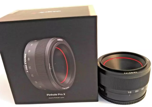 [New] Thingify Pinhole Pro-X Zoom Pinhole Lens Sony E Mount