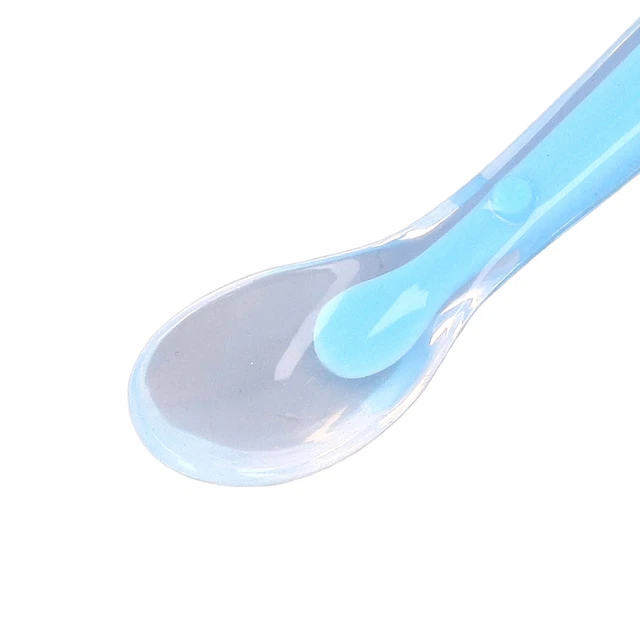 Cuillères En Silicone Pour Bébé Résistance à Haute Température Cuillères