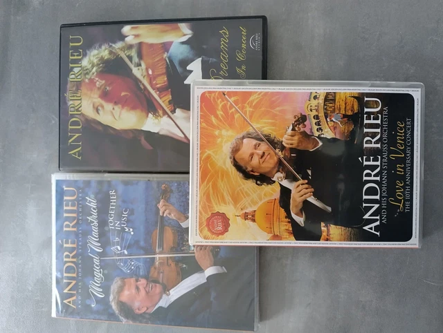ANDRE RIEU DVD Bundle 3 Titles £7.58 - PicClick UK
