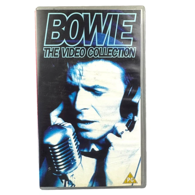 DAVID BOWIE VIDEO VHS The Video Collection Music Video Bowie Cert PG ...