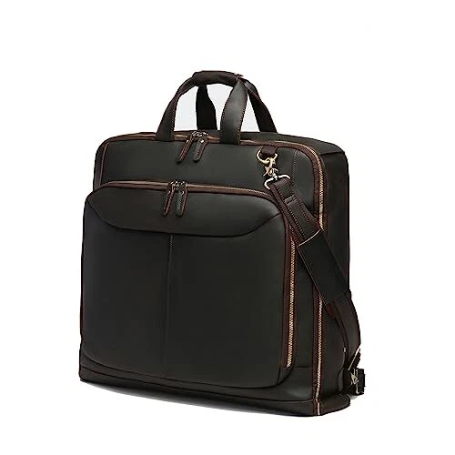 Carry On Garment Bags Large Suit Travel Bag for Men Foldable 2 in 1 Hanging