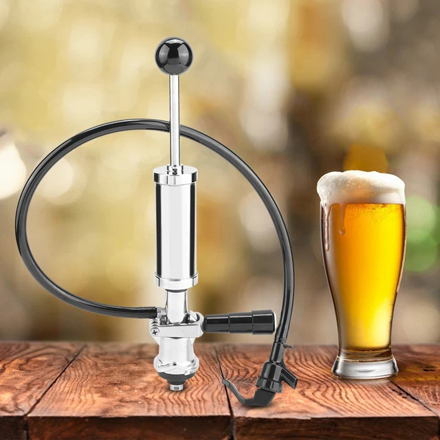 (S)4 In Draft Beer Picnic Tap Party Pump Heavy Duty Beer Keg Tap Pump GO
