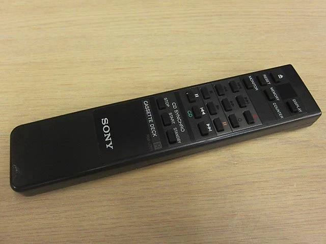 ★SONY★CASSETTEDECK リモコン RM-J701★動作未確認★ Sony RM-J701 Cassette Deck Remote Control TC-KA7ES TC-KA5ES
