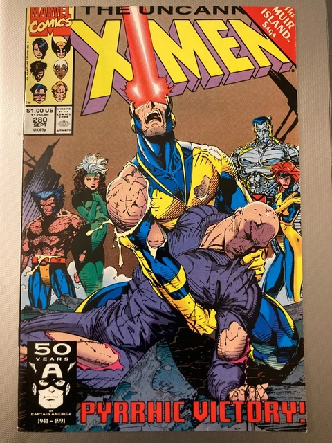 The Uncanny X-Men Vol.1 No.280 - PYRRHIC VICTORY (Marvel Comics September 1991).