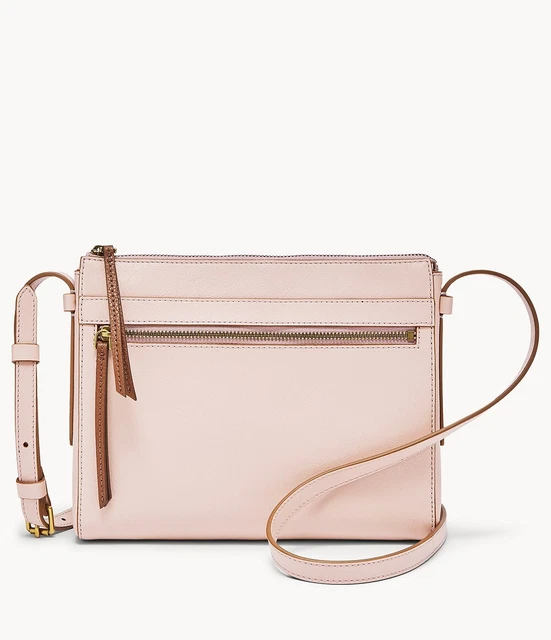 Sac à Main Femme FOSSIL TALIA Cuir Bordeaux - Modèle SHB2718599 - Neuf Avec Étiquettes