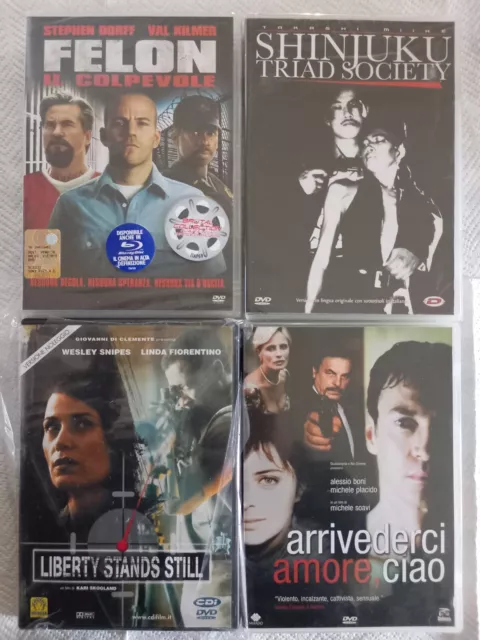 Dvd Lotto 4 Film Felon+Shinjuku Triad Society+Liberty Stands Still+Arrivederci A