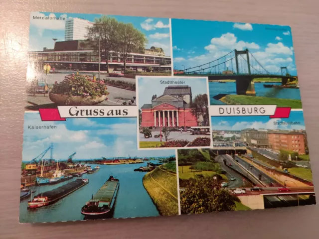 Postkarte Duisburg mit einem Gruss aus Duisburg DU 5 ungel_11