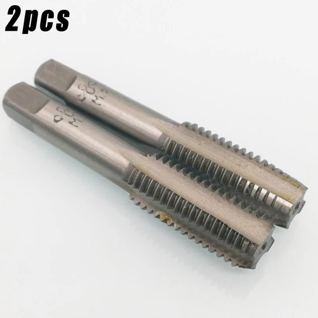 Universal Metric Taper Plug Tap Workshop Metalworking 2Pcs Replacement