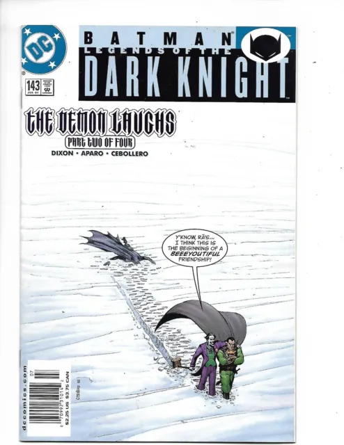 DC Comics Batman Legends of the Dark Knight #143 2001 DEMON LAUGHS