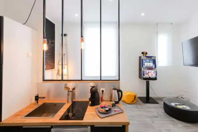 Une nuit à l'Atelier Ninette à Cannes Appartement Studio Loft