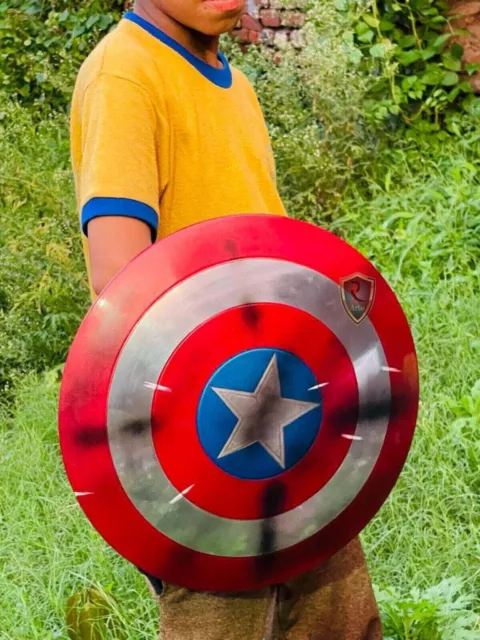 14 " Captain America Shield Mini Kampf Schaden Kinder Shield 2