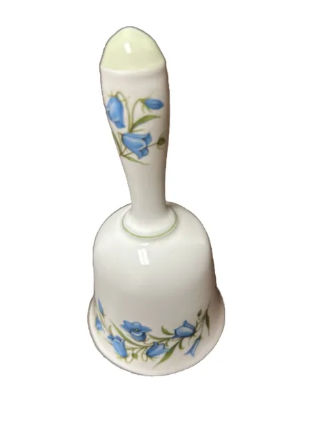 Crown Staffordshire Bluebell Bell Fine Bone China