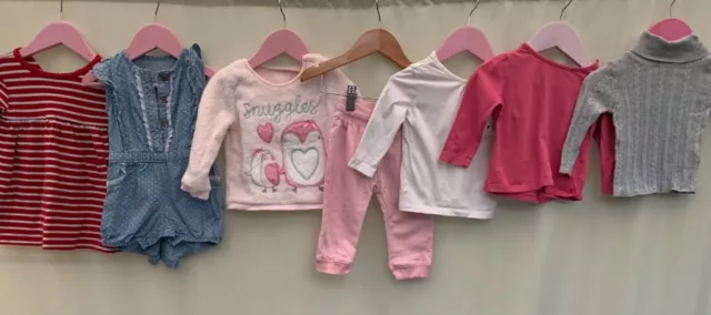 Girls bundle of clothes age 6-9 months jojo maman Bebe next