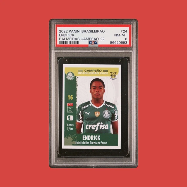 PANINI ロドリゴ ルーキーステッカー PSA8 見抜か