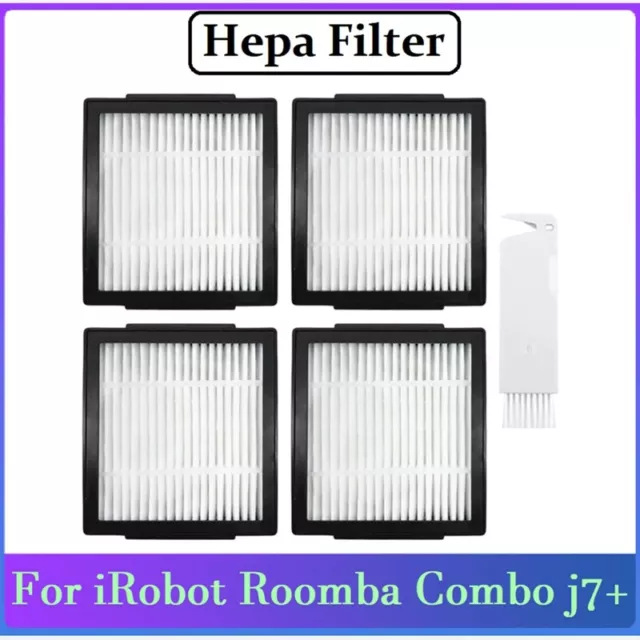 4PCS Hepa Filters Replacement for  Combo J7+ Robotic Vacuum Cleaner8775