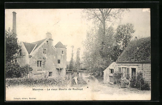 CPA Mandres, le vieux Moulin de Rochopt