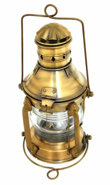 Antike Ankerschiffslaterne nautische Maritime Boot Öllampe Licht Vintage Dekor
