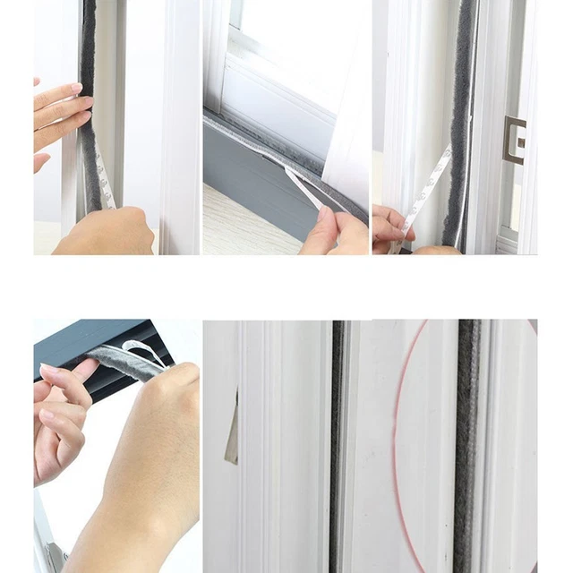Pour portes coulissantes coupe-froid diverses fonctions installation facile