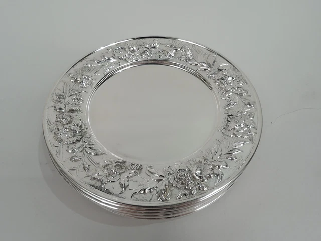 Kirk Plates 127F Bread Butter Side Baltimore American Sterling Silver 1932/61