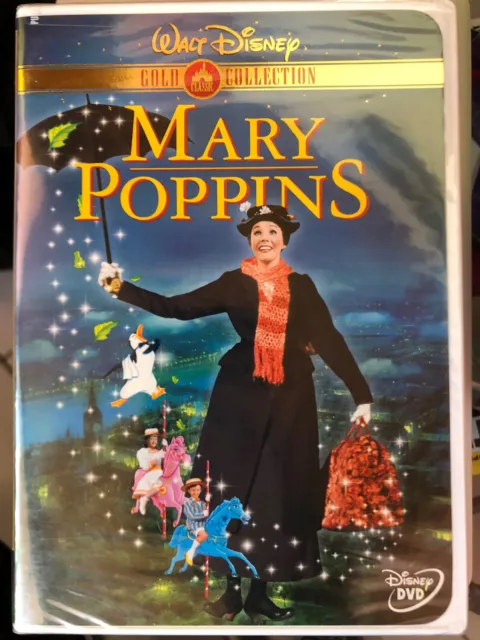 Mary Poppins Disney Gold Collection Edition DVD Walt Disney Classic New