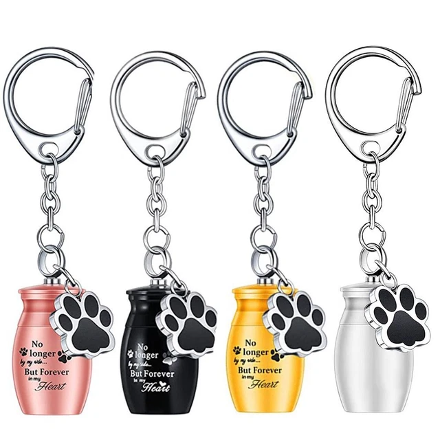 Beloved Pet Pet Cremation Urns Keychain Keepsake Cremation Urn Jar  Dog