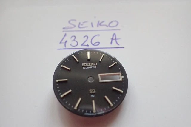 Cadran De Montre FE 4611 Galbé Gris 29.70 Mm Avec Index Dorés - Générique