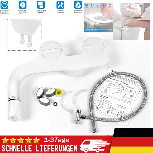 Doccia WC Rialzo Bidet Taharet Wc Taharat Doccia Intima - Foto 5