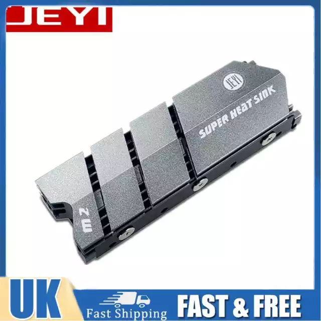 JEYI ColdFish-Gray M.2 NVME NGFF SSD Heatsink PC Computer Cooling Thermal Pad