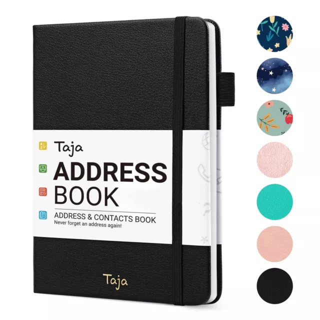 Address Book with Alphabetical TabsHardcover Address Book Large Print