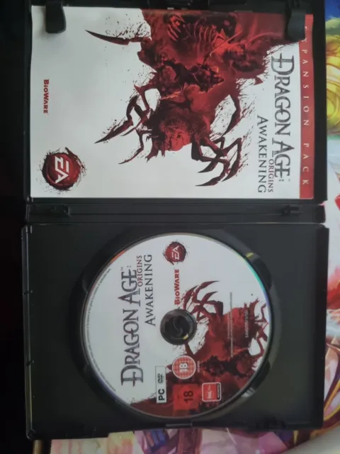 PC Cd-rom Game Lot X3 - Dragon Age: Origins, Inquisition, And Dragon Age II