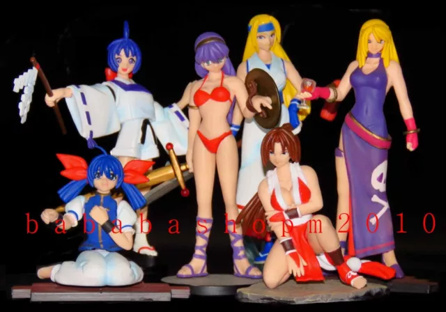 Yujin SNK KOF Fatal Fury Gals 2 gashapon figure (full set of six figures)