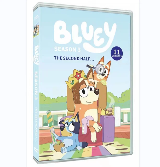 BLUEY THE COMPLETE season 3 part 2 , all 11 episodes DVD 26.99 PicClick