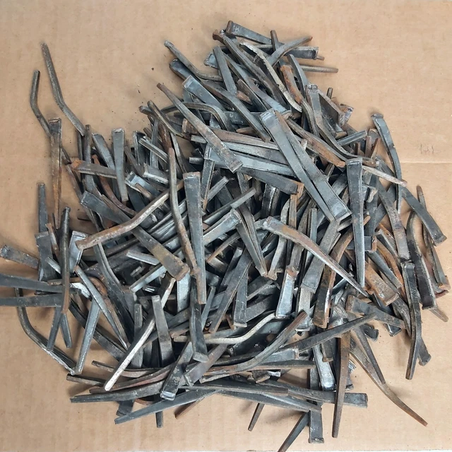Square Cut Nails, 2 1/4 inch, 3+ Lbs., Used