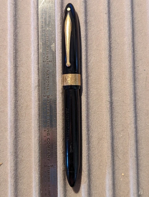 Vintage Sheaffer Balance Fountain Pen - Autograph, 14k trim, vacuum filler