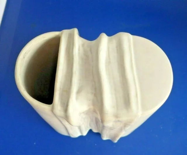 Rosenthal Studio Linie Keramik Design-Vase grau gewellt,  Maße 23,5x16x5cm 2