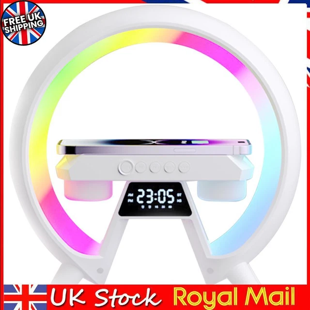 WIRELESS CHARGING LED Bedside Night Light RGB Lamp