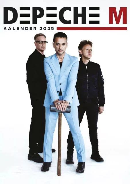 DEPECHE MODE CALENDAR 2025 Large A3 Size Wall Sealed (German) + Free Uk