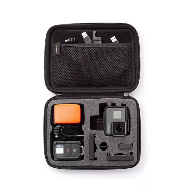 Amazon Basics - Custodia per trasporto GoPro, Piccolo, Nero